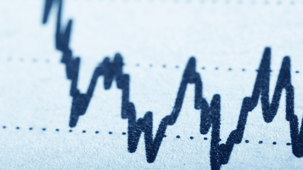 An image of a chart showing the ups and downs of inflation